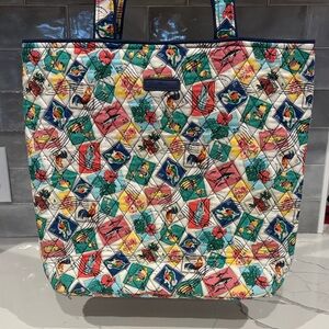 Vera Bradley Colorful Floral Tote Bag